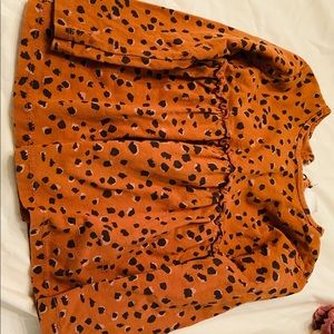 Zara toddler girl top and jeans